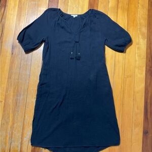 Socialite Black Midi Dress